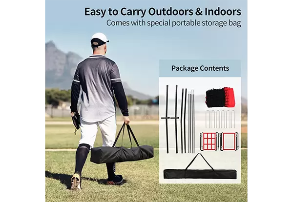 FILET D'ENTRAÎNEMENT DE BASEBALL Groupe II