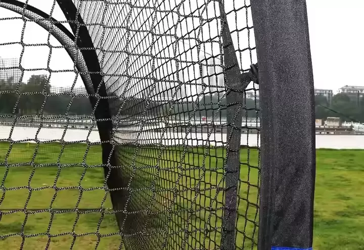 Cage de frappe de cricket (protection double couche)