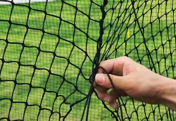 Cage de frappe de cricket (protection double couche)