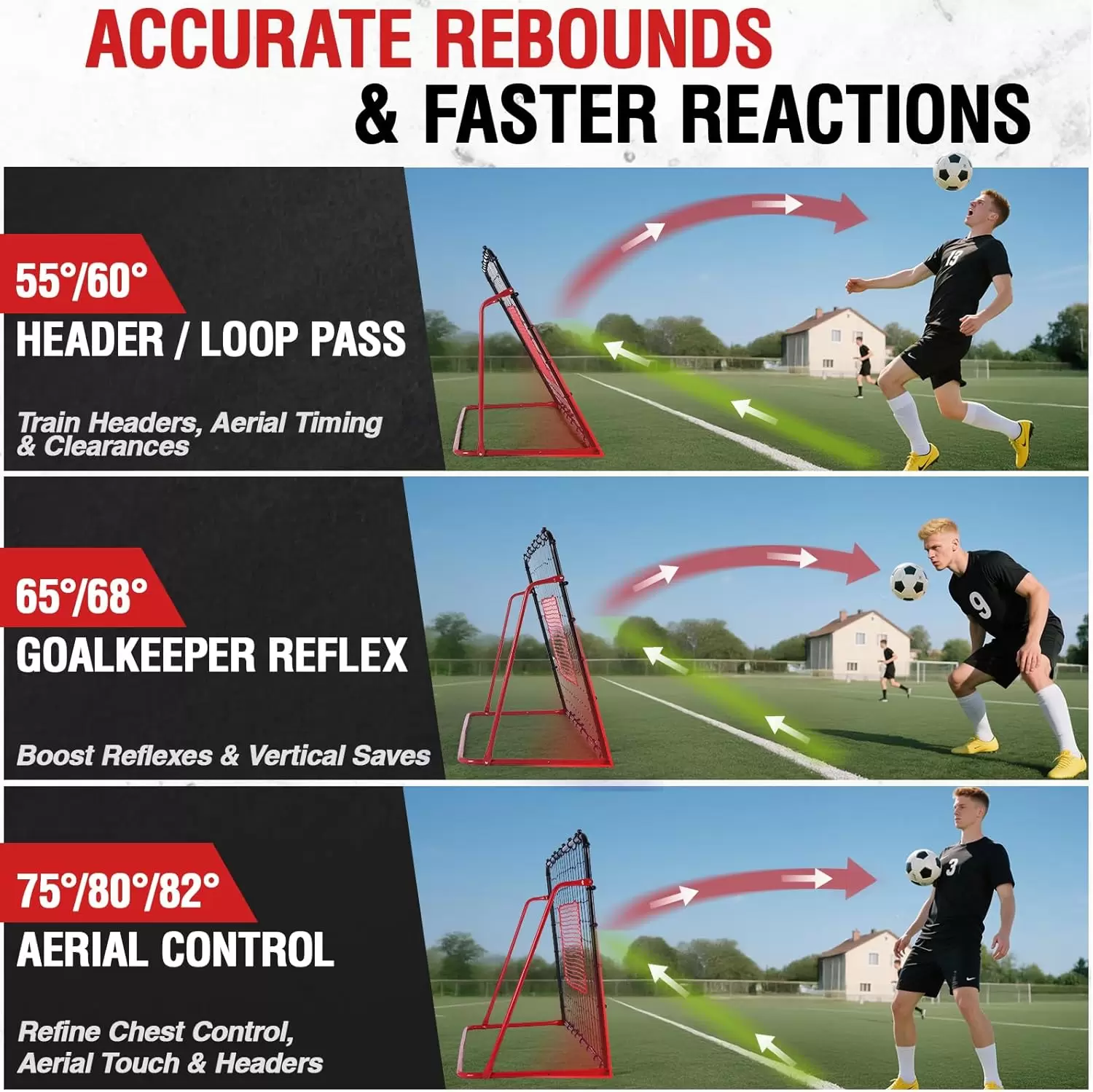 filet de rebond de football