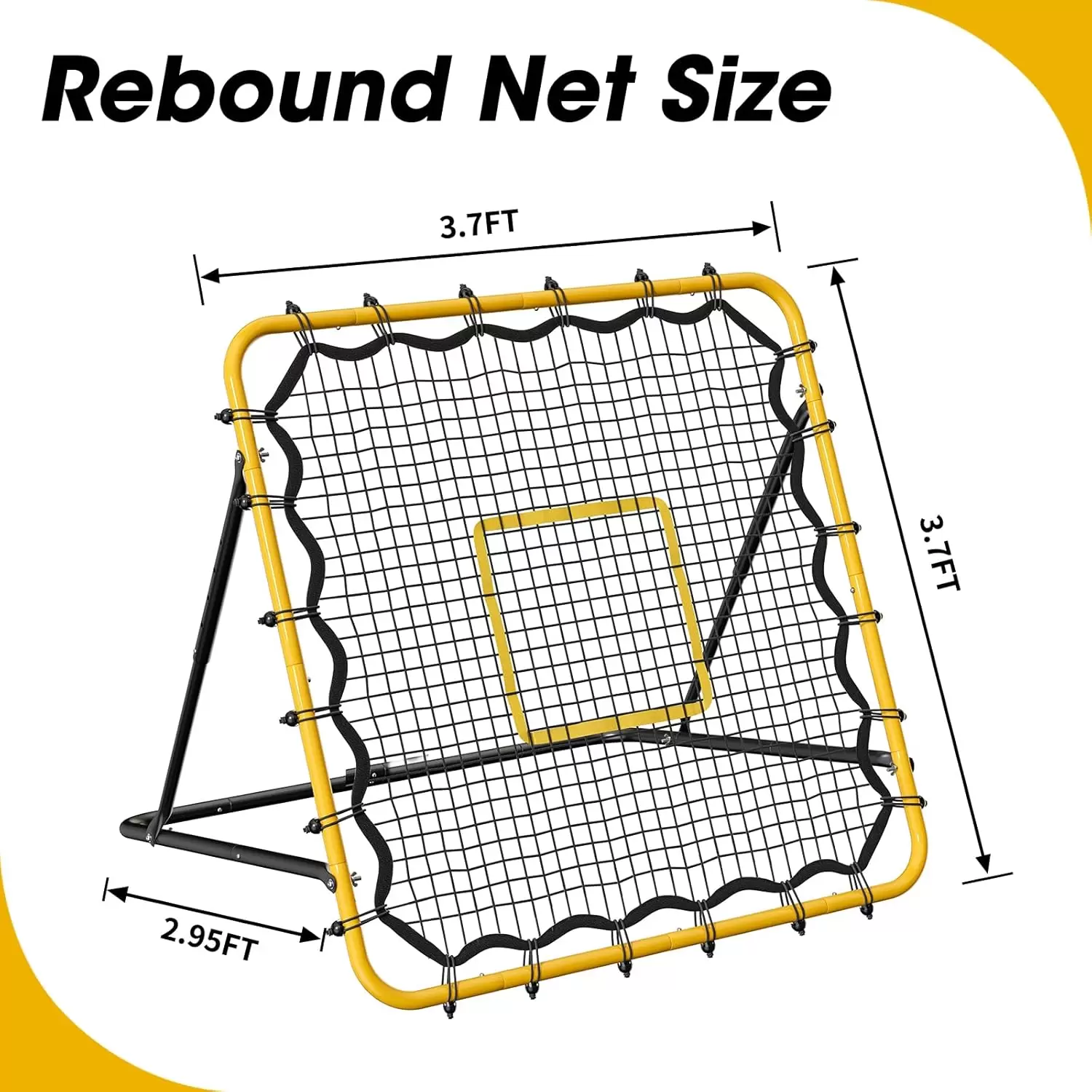 Filet de rebond multisports &agrave; angle r&eacute;glable I