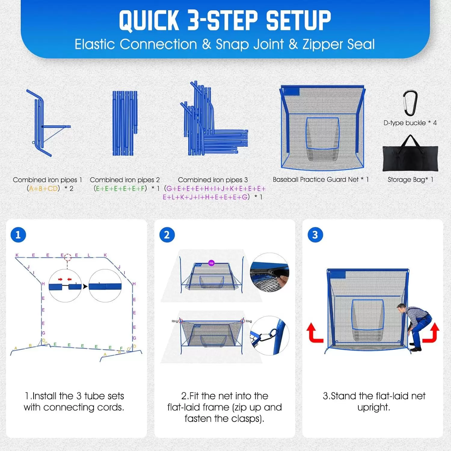 Filet d'entra&icirc;nement de Baeseball avec cible