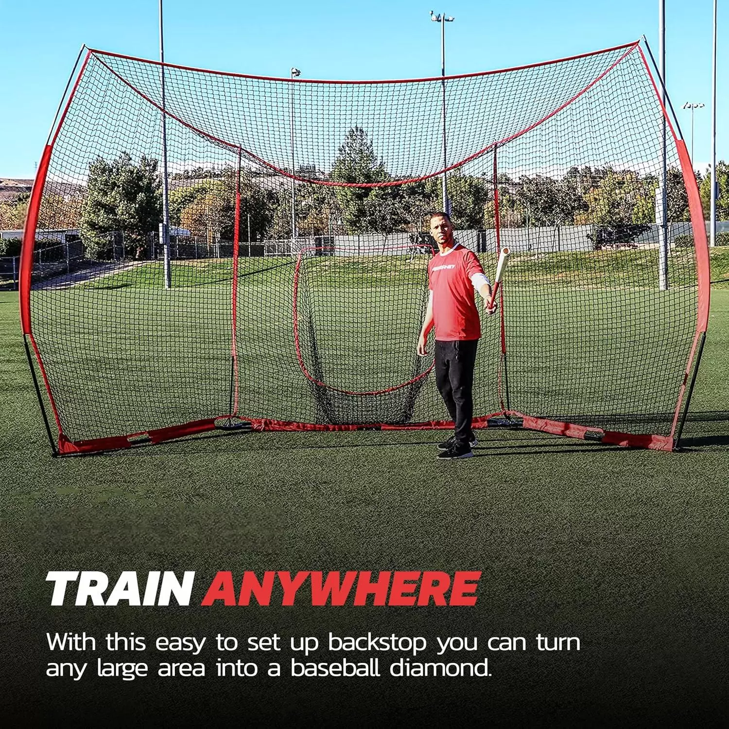 filet de protection pour le baseball et le softball