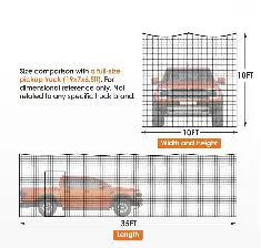 Filet de cage pour baseball et softball (filet seulement)