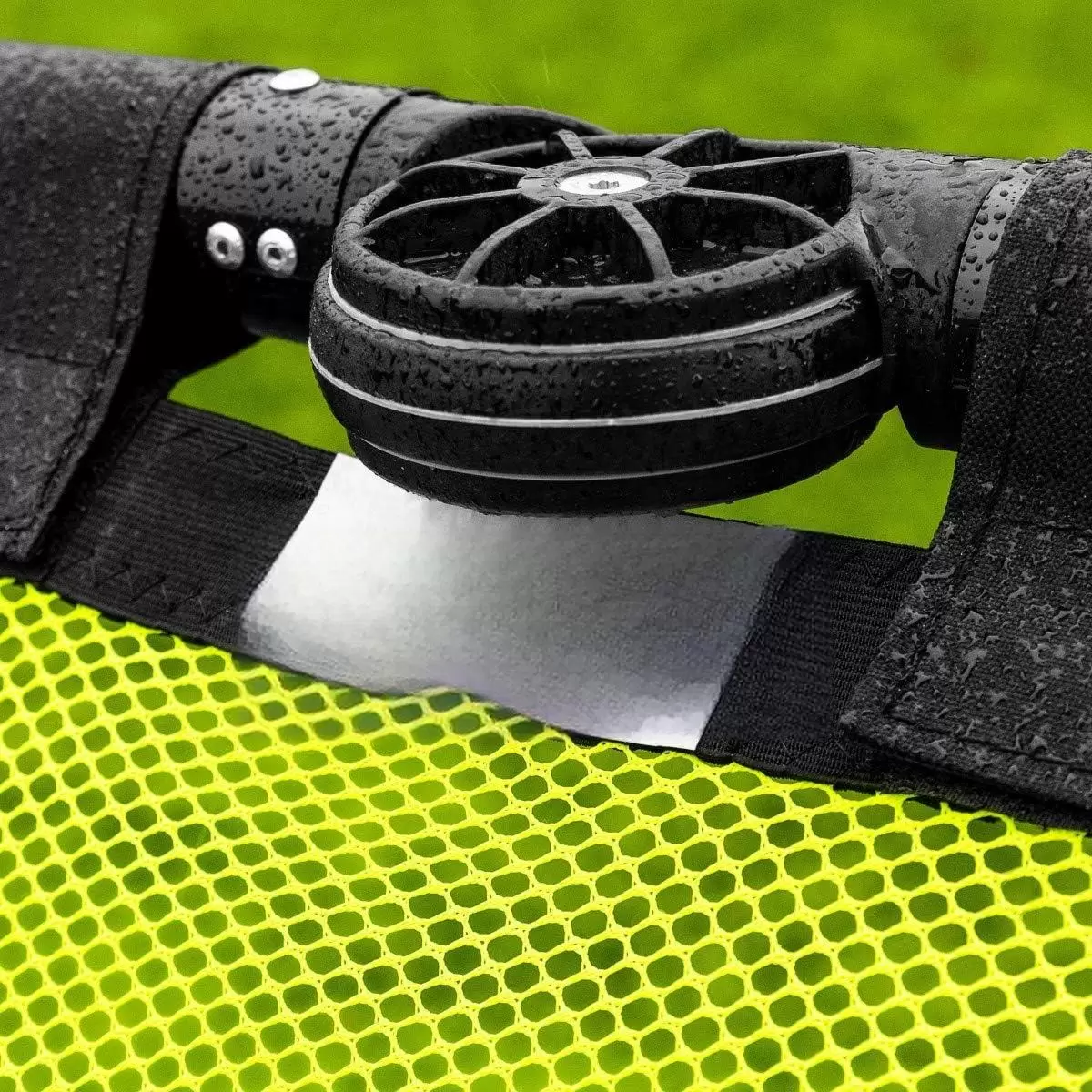 But de football pliable en tube d'aluminium