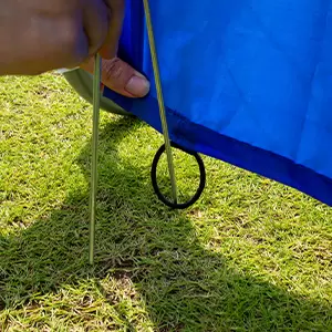 But de football portable avec cible