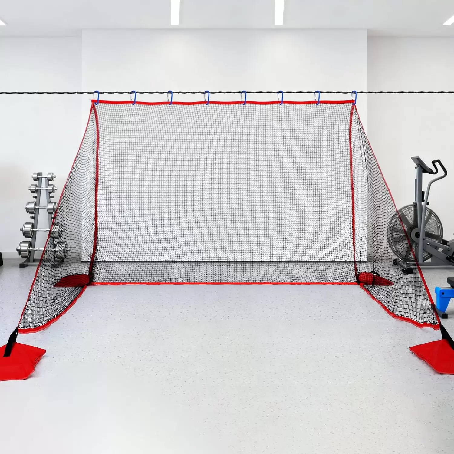 Filet d'enceinte et filet de barri&egrave;re plat