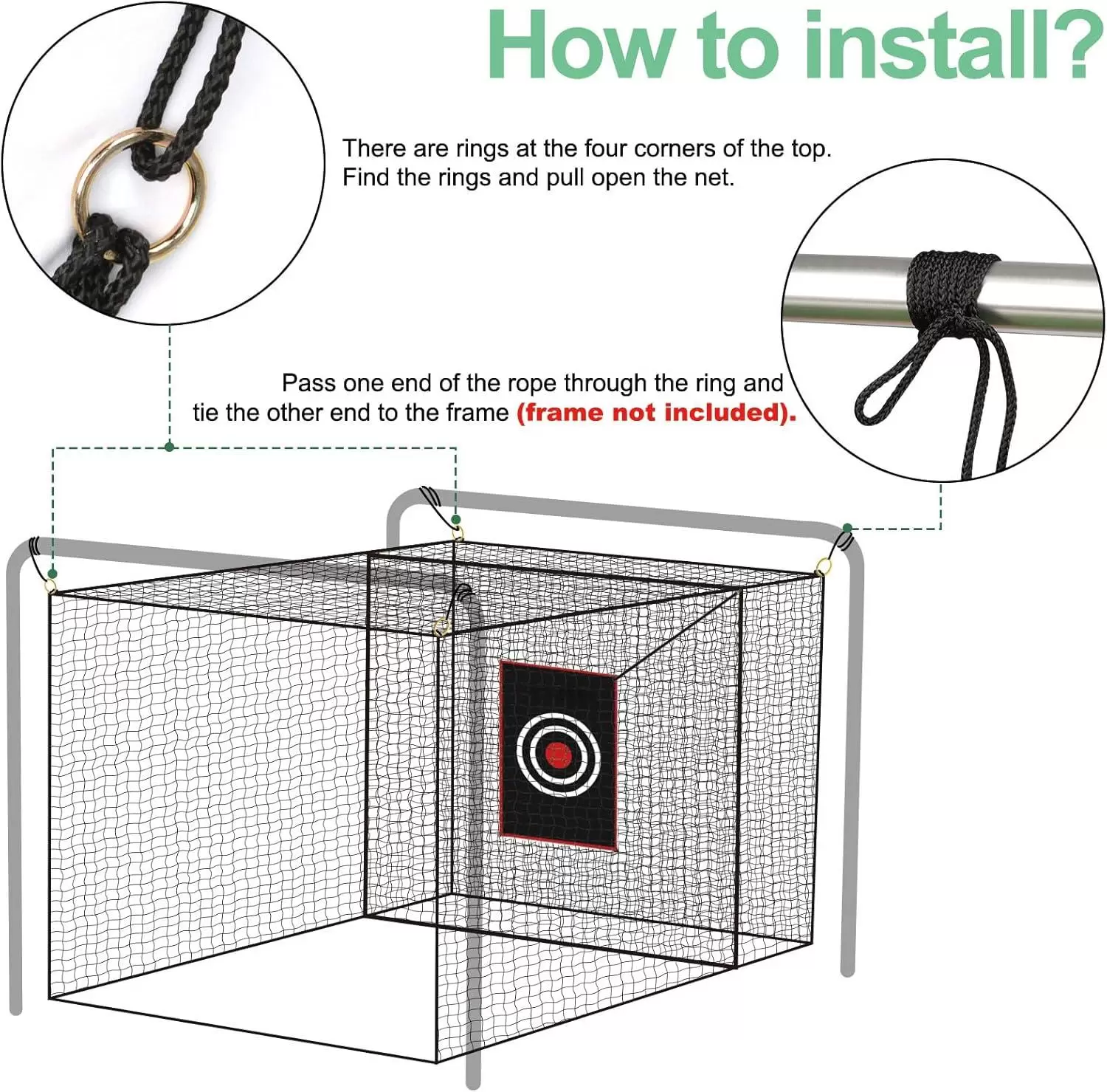 Filet de golf (filet seulement) II