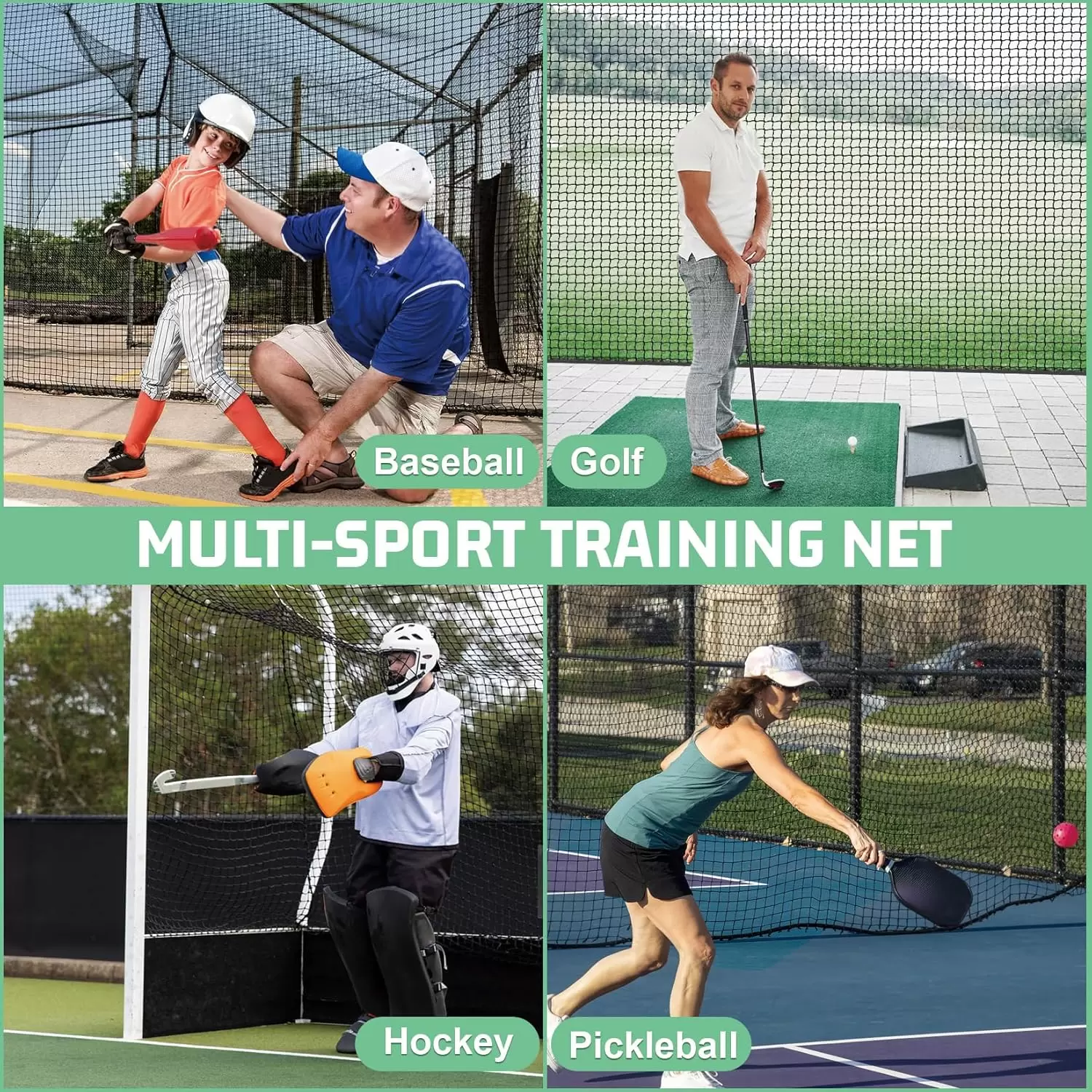 Filet de golf (filet seulement) II