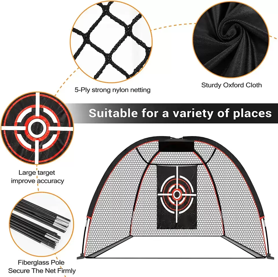 Filet d'entra&icirc;nement de golf de style tente &Iota;&Iota;