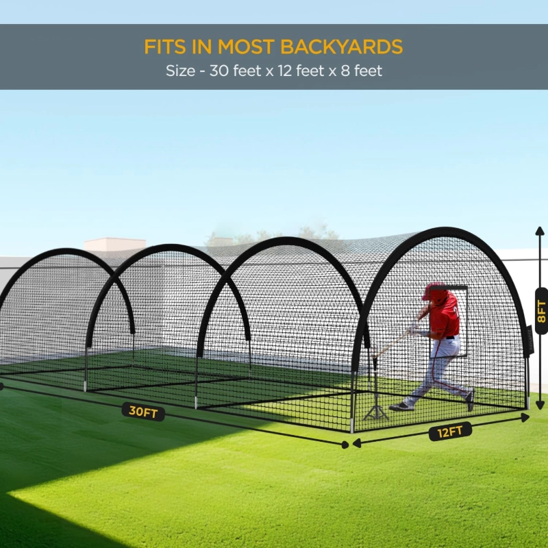 filet de cage de baseball et de softball